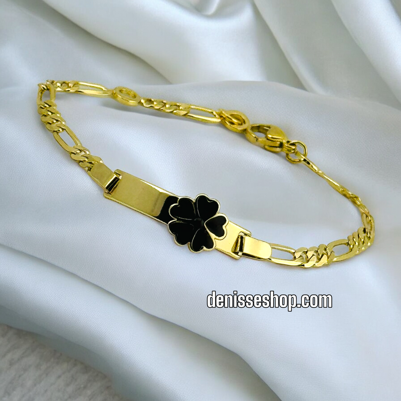 14K GIRL FLOWER BRACELET BR445