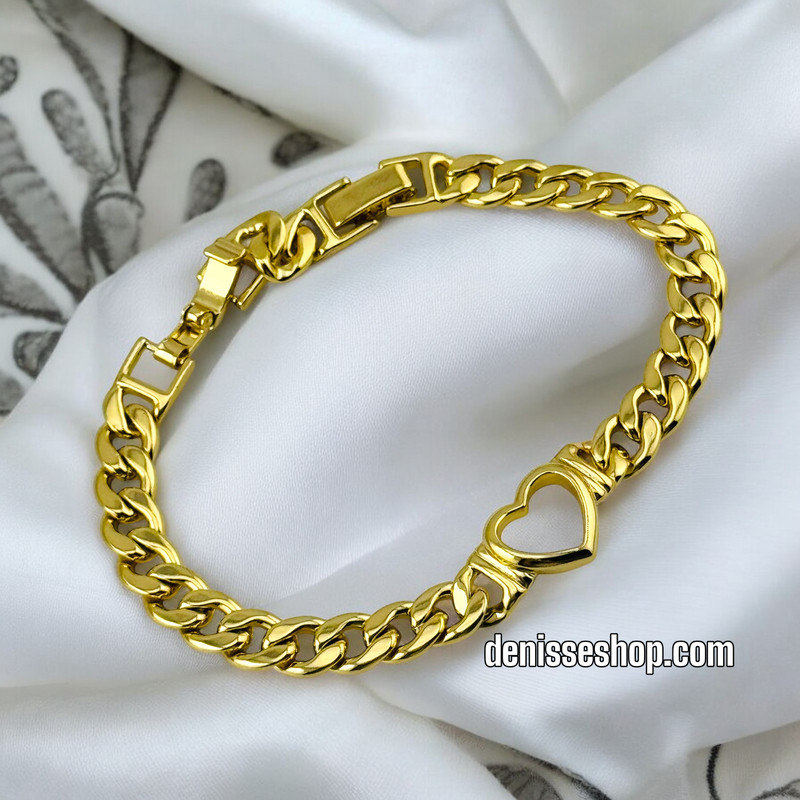 14K /WOMAN HEART BRACELET BR555