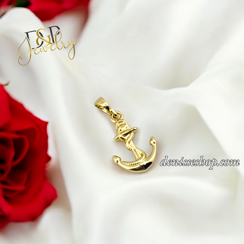 14K ANCHOR BOY SMALL PENDANT P672