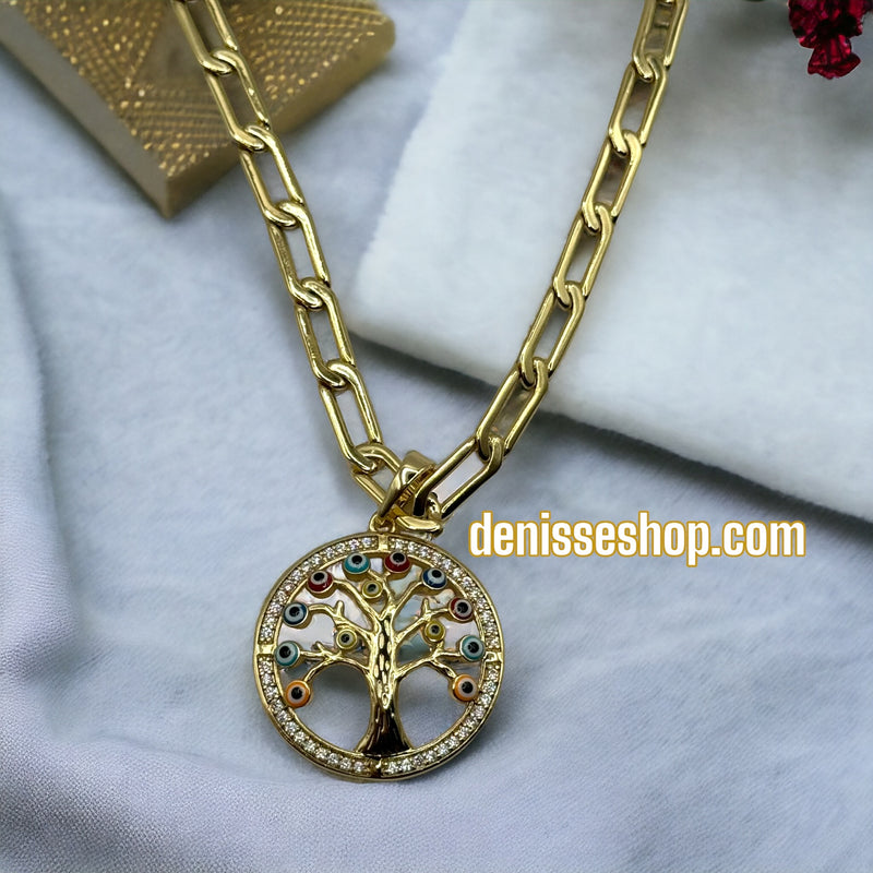 14K Tree of Life Pendant P162