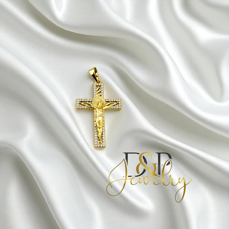 14K CRUCIFIX PENDANT P783