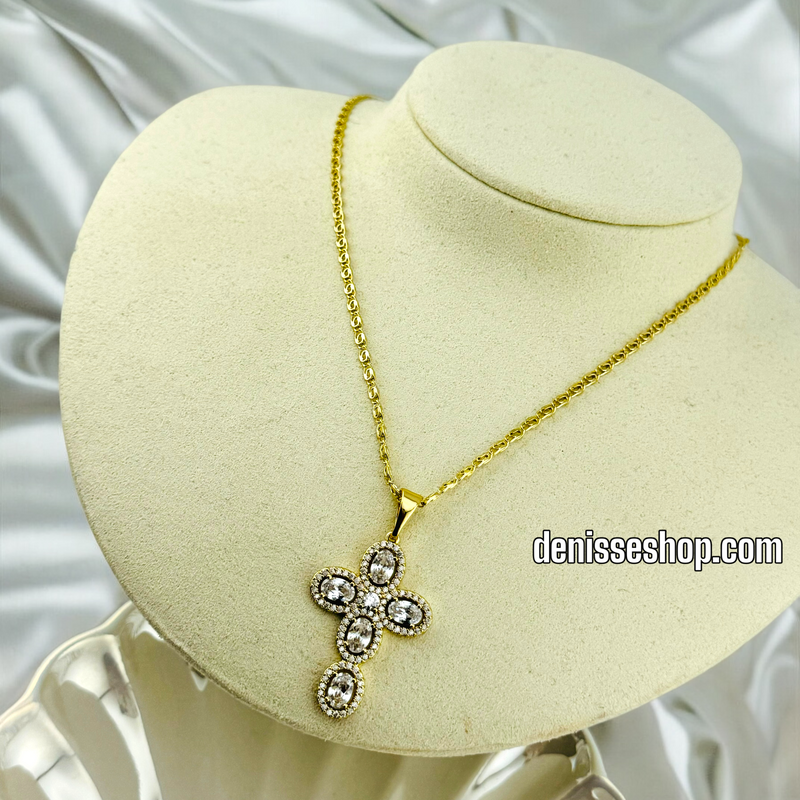 14K FASHION  CROSS PENDANT P469