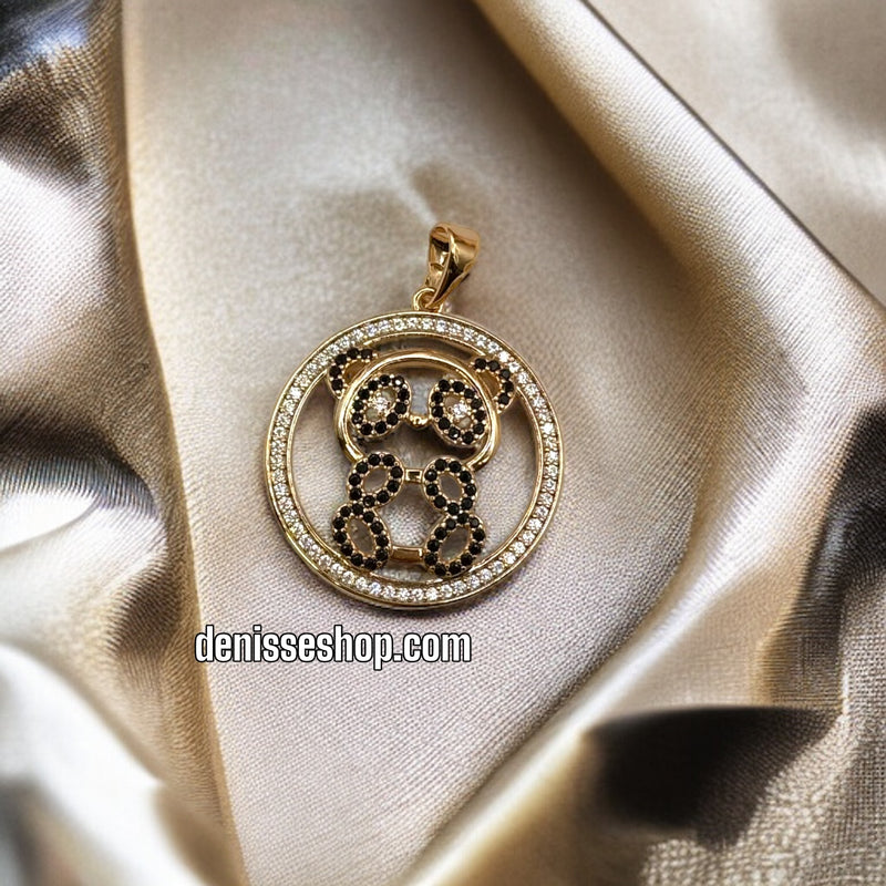 14K PANDA PENDANT P248