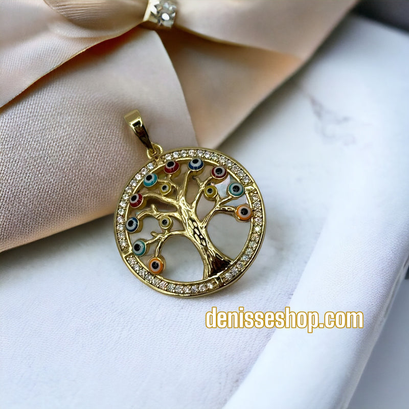 14K Tree of Life Pendant P162