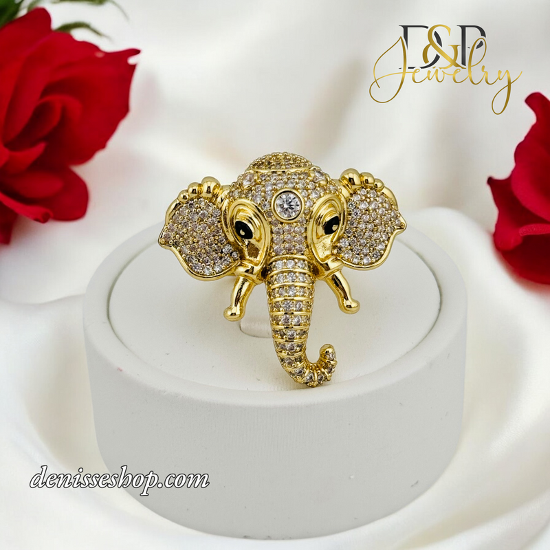 14K WOMEN ELEPHANT RING RG352