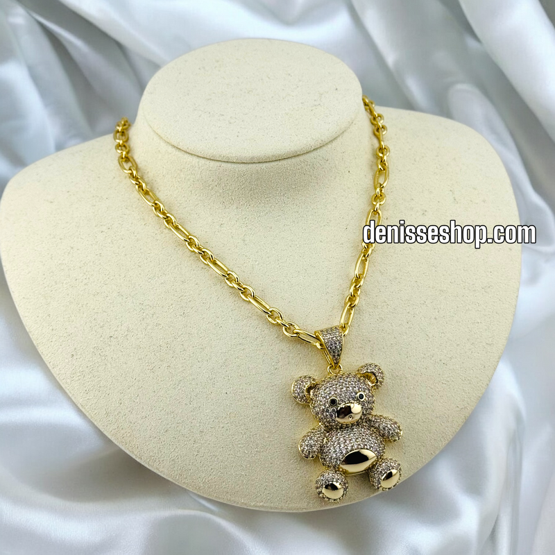 14K WOMEN/BEAR NECKLACE N138