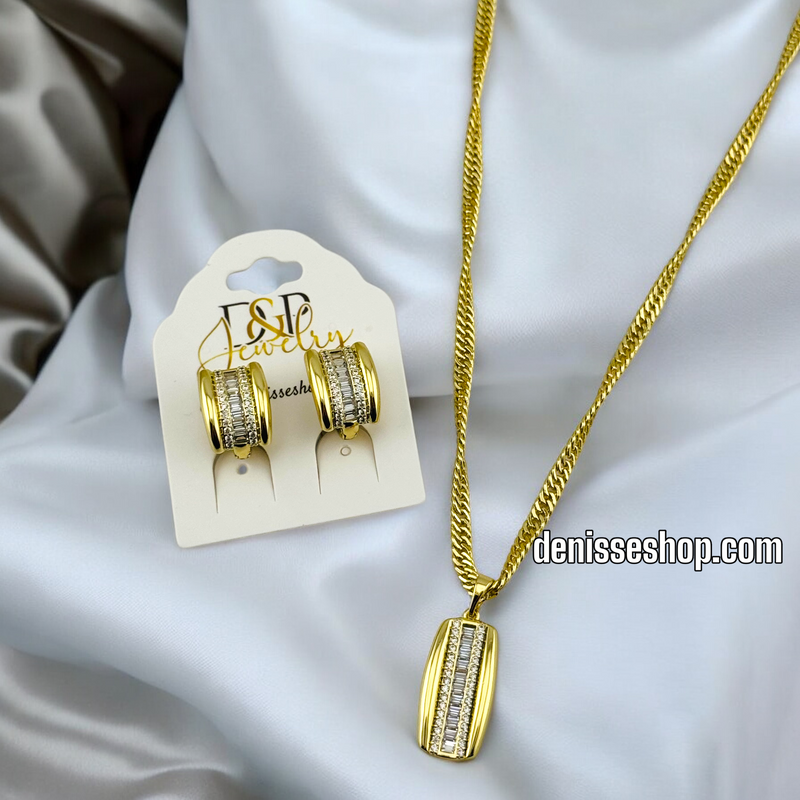 14K WOMAN/NECKLACE SET N167