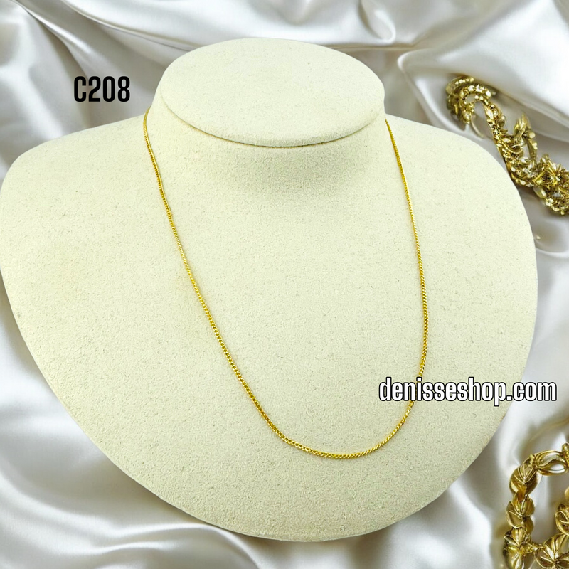 14K THIN CHAIN C208