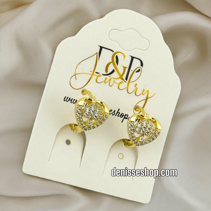 14K GOLD EARRINGS E516