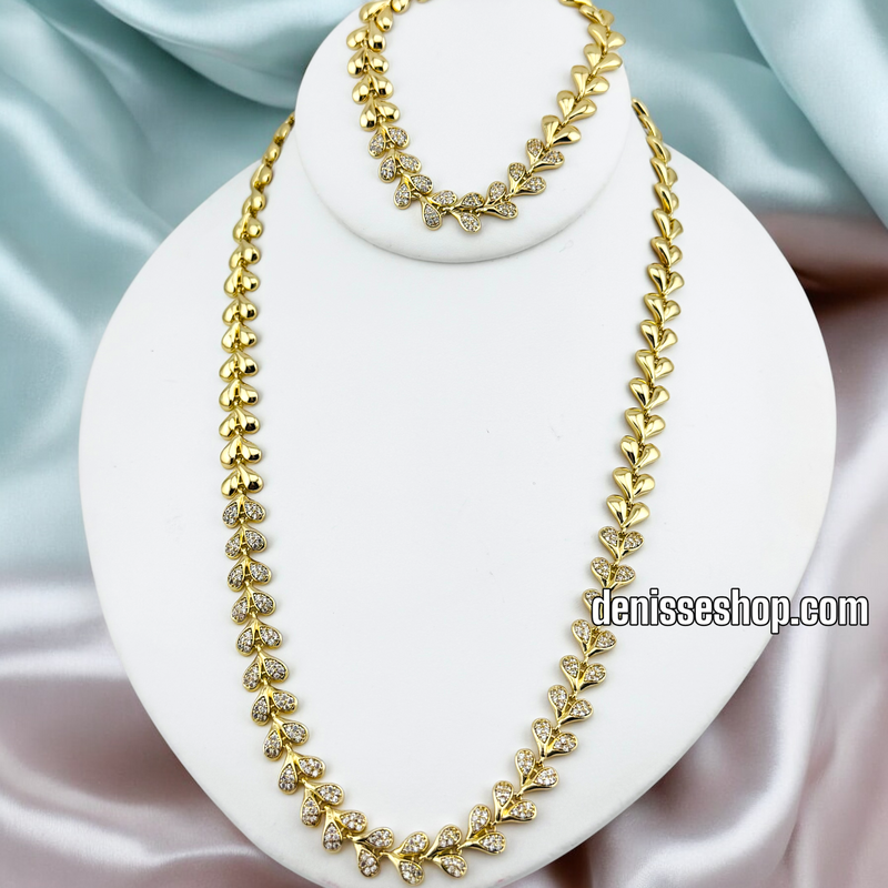 14K ELEGANT NECKLACE N225