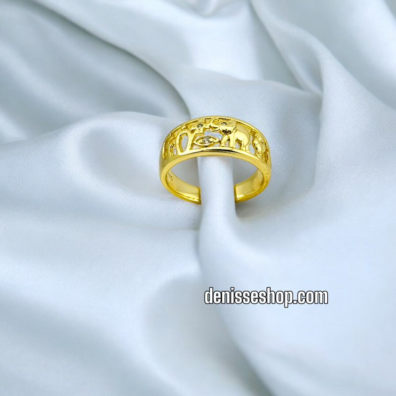 14K ELEPHANT RING RG205