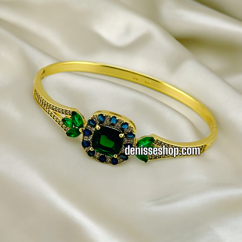 14K GREEN FASHION BRACELET BR397