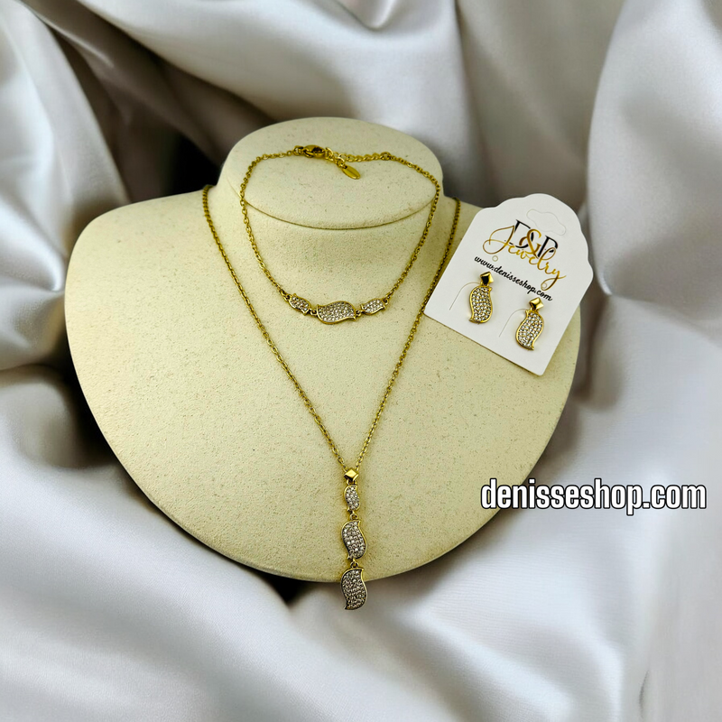 14K WOMAN/ NECKLACE SET N156