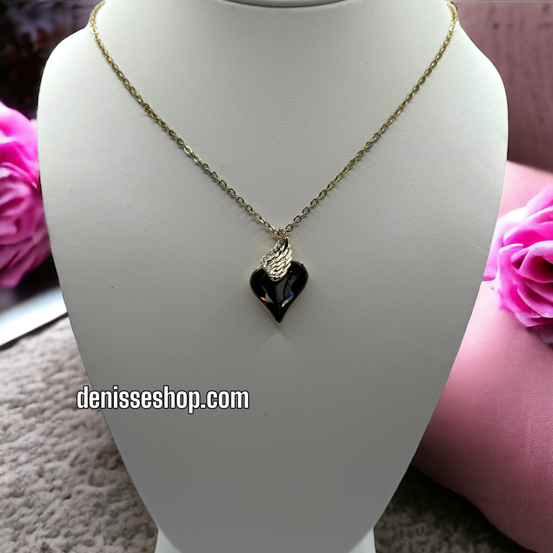 14K HEART NECKLACE SET C1183