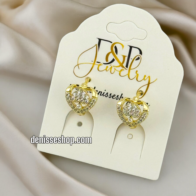 14K GOLD EARRINGS E516