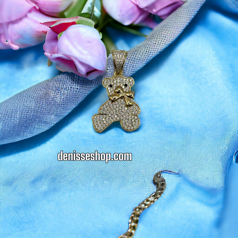 14K Bear Pendant P193