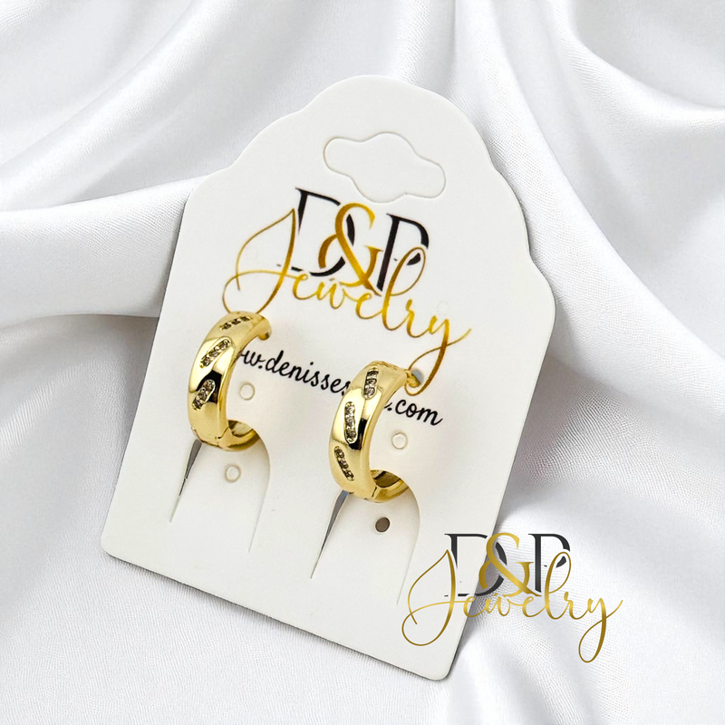 14K SMALL HOOP EARRING HP757