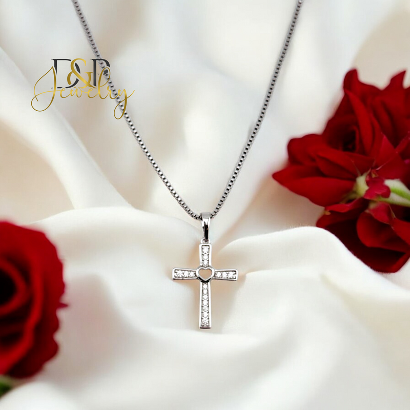 SILVER CROSS PENDANT P807