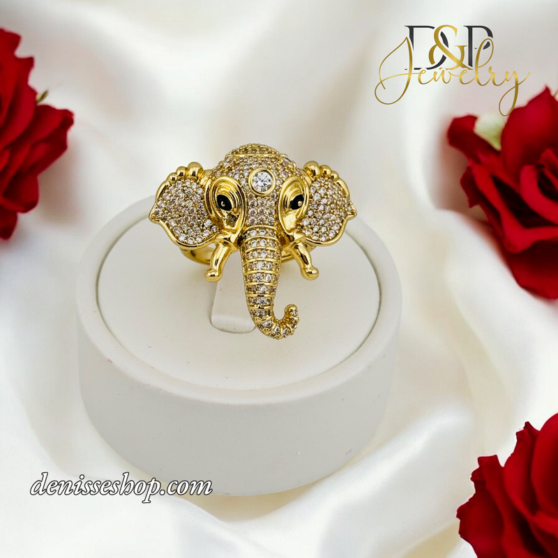 14K WOMEN ELEPHANT RING RG352