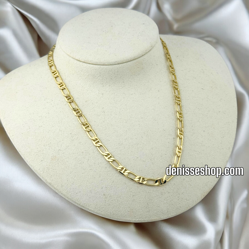 14K WOMEN/MEDIUM LINK CHAIN NECKLACE CH034