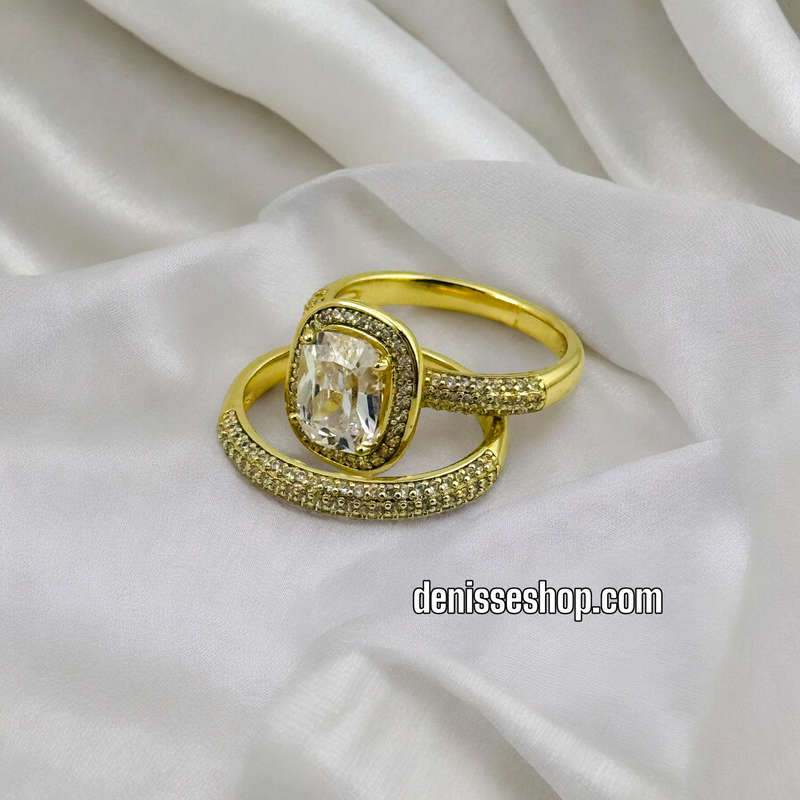 14K DOUBLE RING RG199