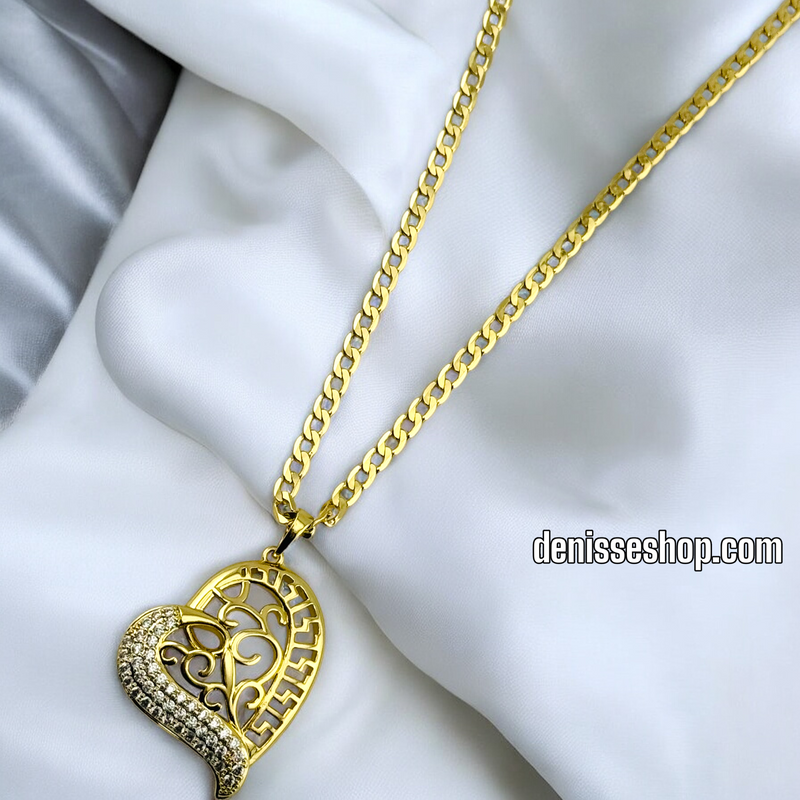 14K / BLING HEART  PENDANT P568