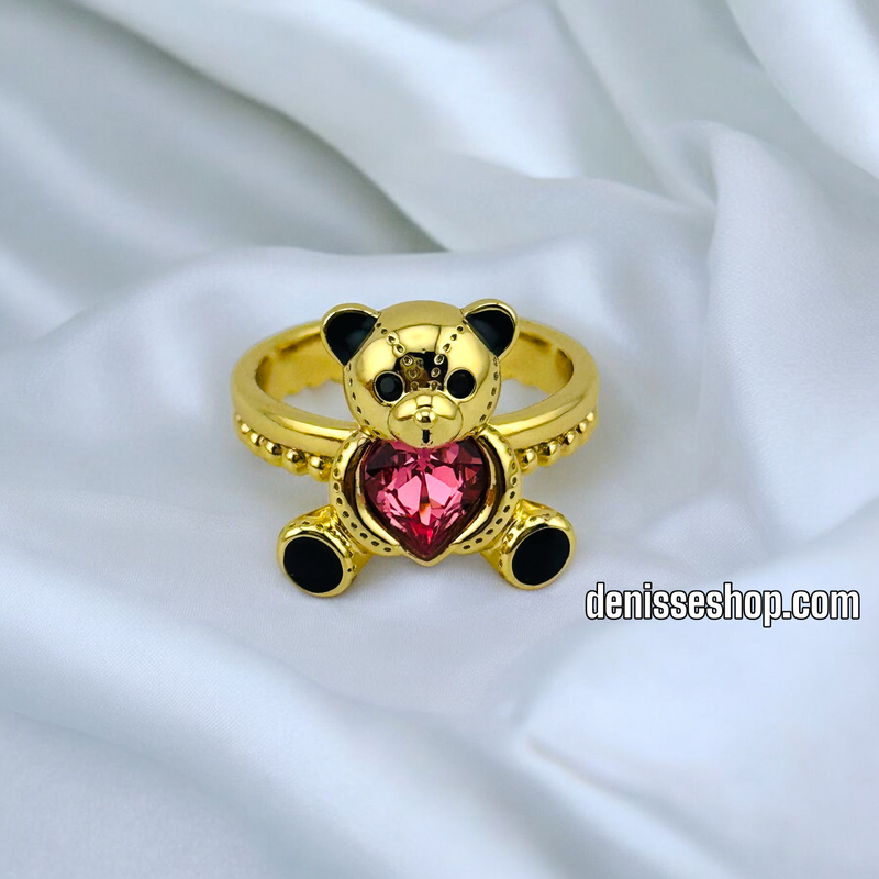 14K BEAR ADJUSTABLE RING RG338