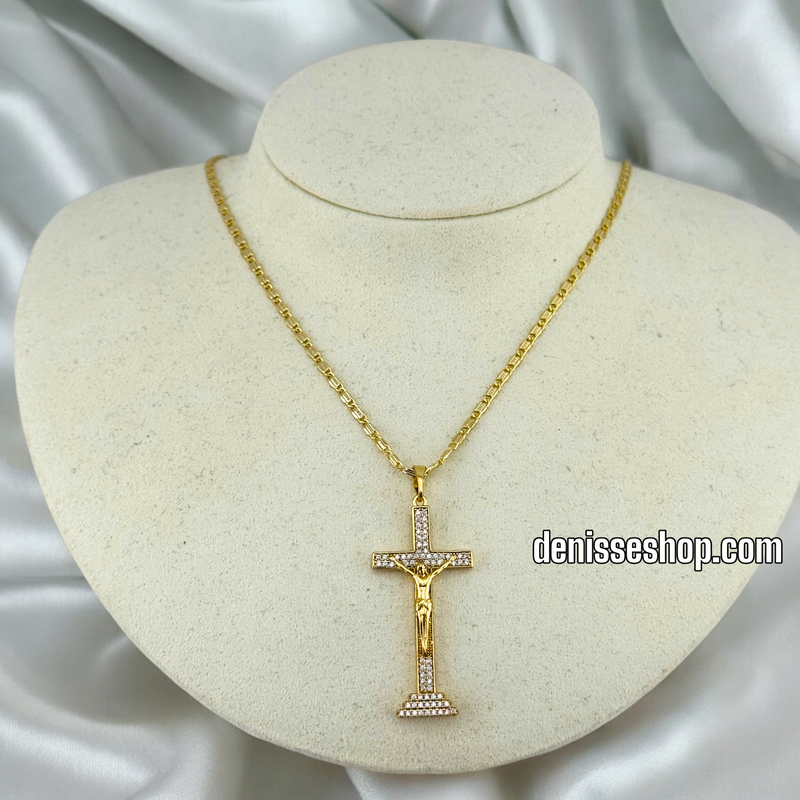 14K / CROSS PENDANT P563