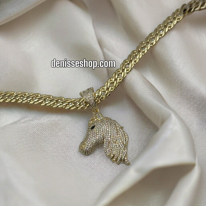 14K HORSE PENDANT P200 (CHAIN NOT INCLUDED)