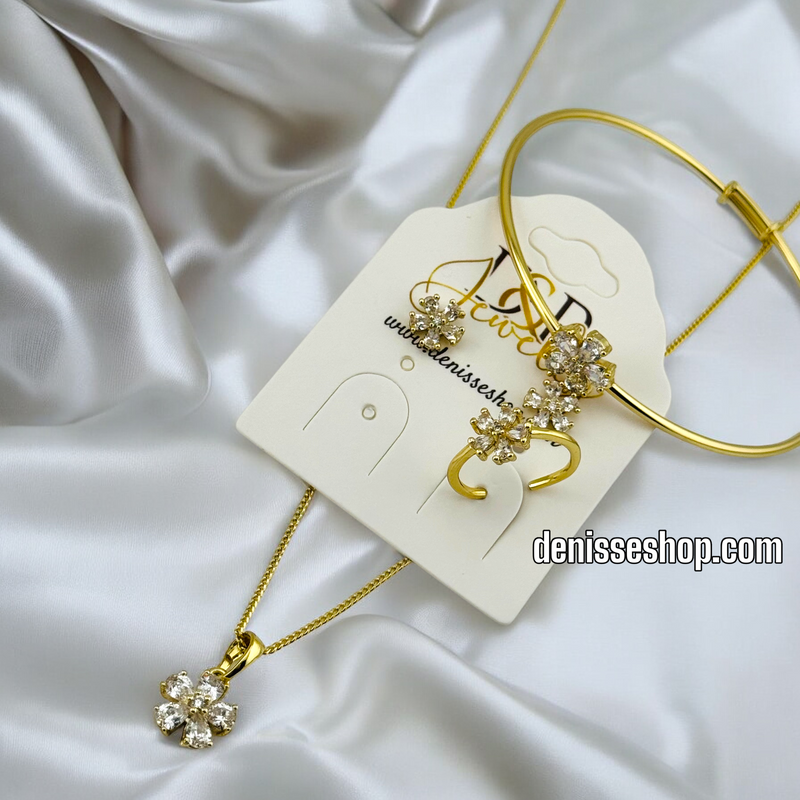 14K GIIRL/ NECKLACE SET N149