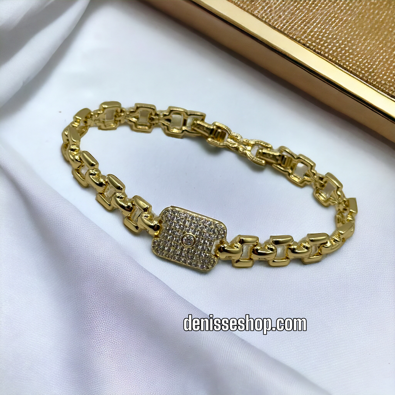 14K GOLD BRACELET BR296