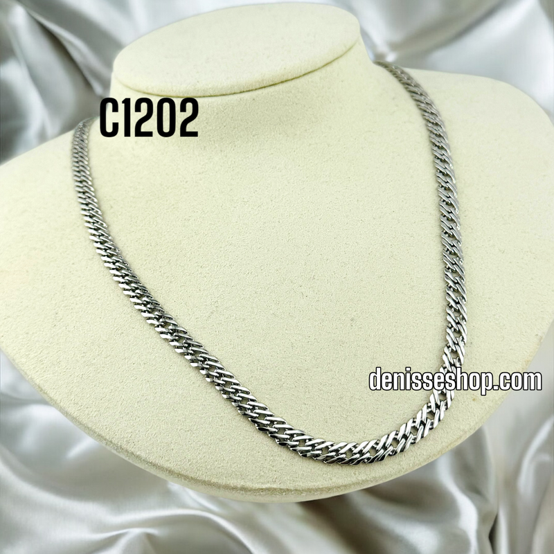 FASHION SILVER CHAIN 5MM C1202