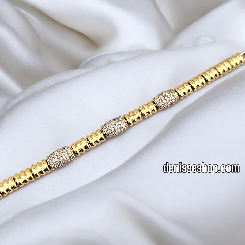 14K FASHION SNAKE BRACELET BR658