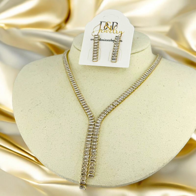 14K WOMEN PARTY NECKLACE SET N85