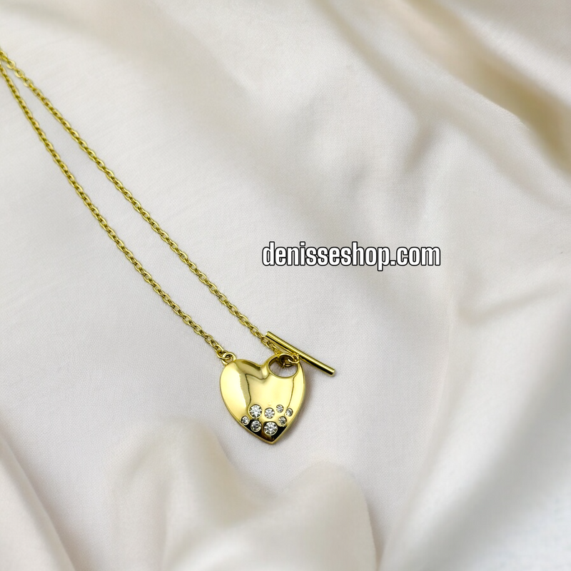 14K HEART NECKLACE 18&