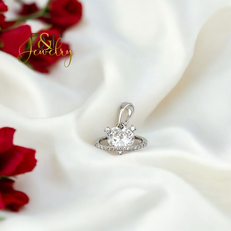 SILVER HEART PENDANT P811