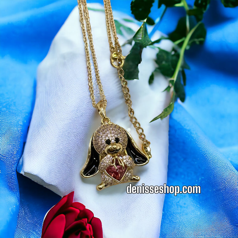 14K PUPPY PENDANT P240