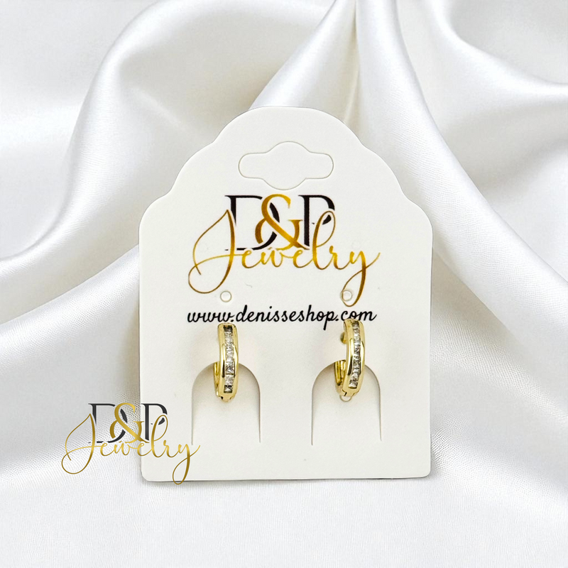 14K SMALL HOOP EARRING HP843