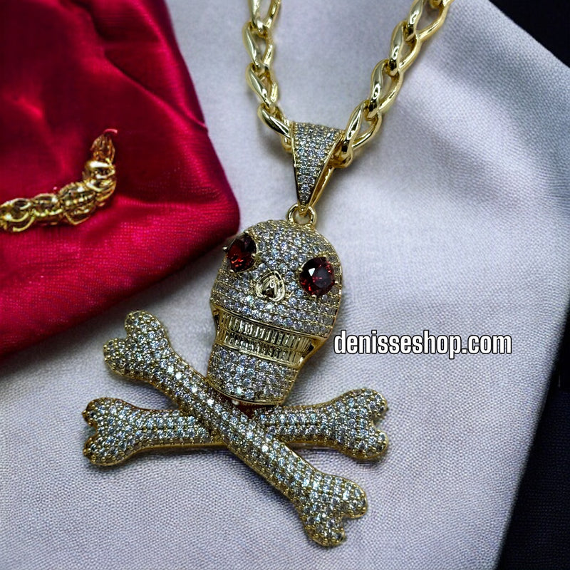 14K HIP HOP MEN PENDANT P233