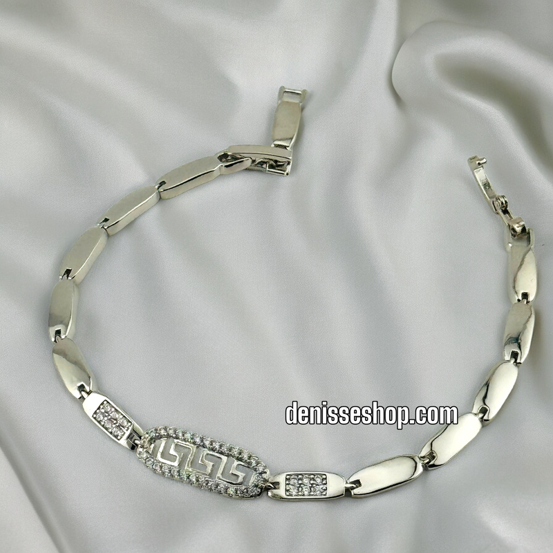 SILVER DESIGN BRACELET BR411