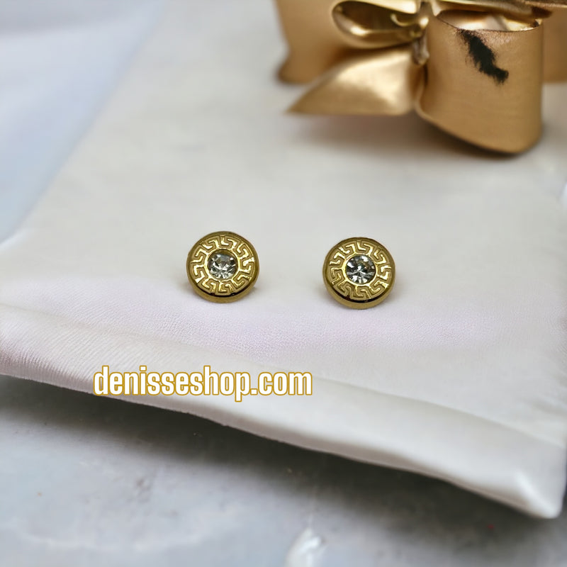 14K SMALL GOLD EARRING E279