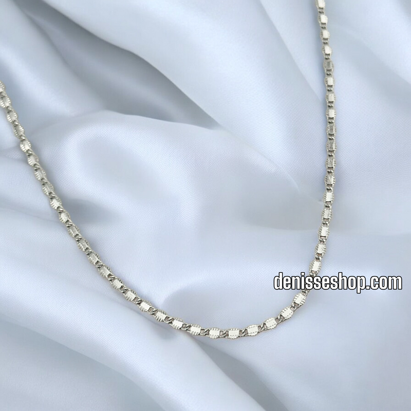 14K SILVER MIRROR GRAB DESIGN CHAIN CH054 (57)