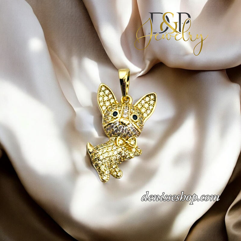 14K PUPPY PENDANT P699