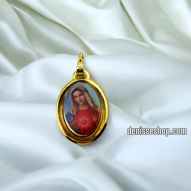 14K WOMEN / VIRGEN MARY IMAGE PENDANT P537