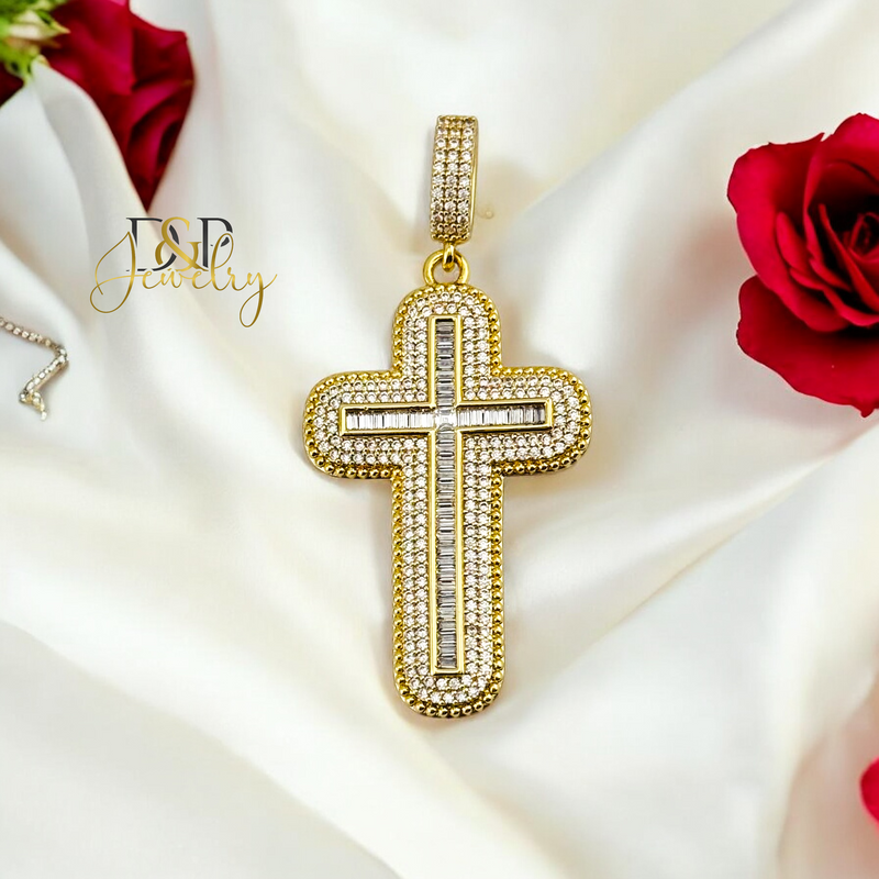 14K WOMEN / CROSS PENDANT P738