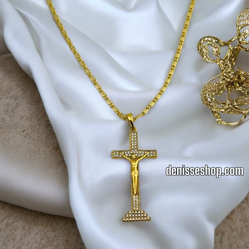 14K / CROSS PENDANT P563