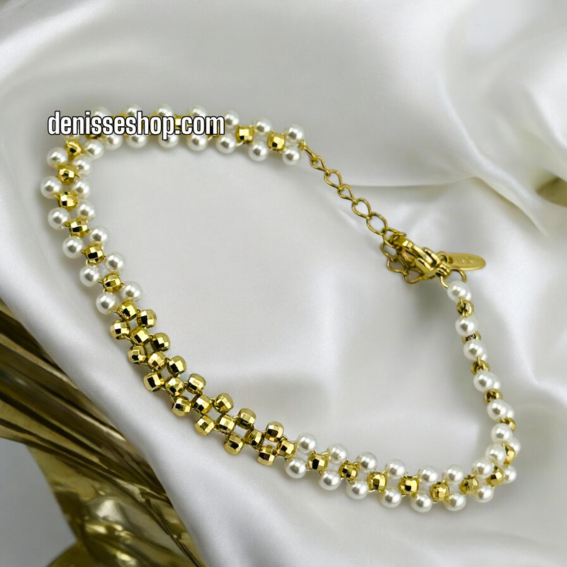 14K /WOMAN TINI PEARL BRACELET BR577