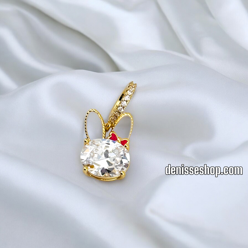 14K WOMEN/GIRL BUNNY PENDANT P631