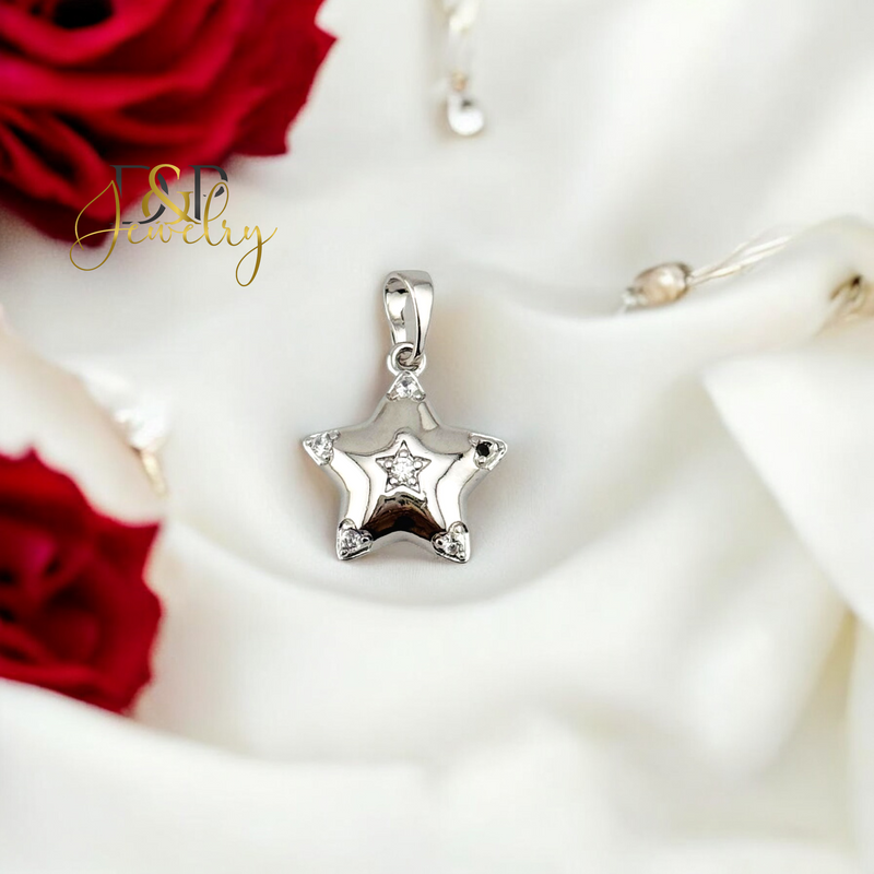 SILVER STAR PENDANT P797