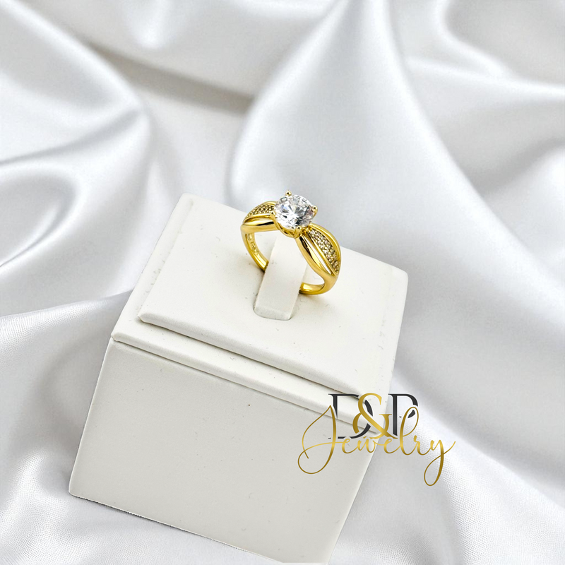 14K ENGAGEMENT RING RG417